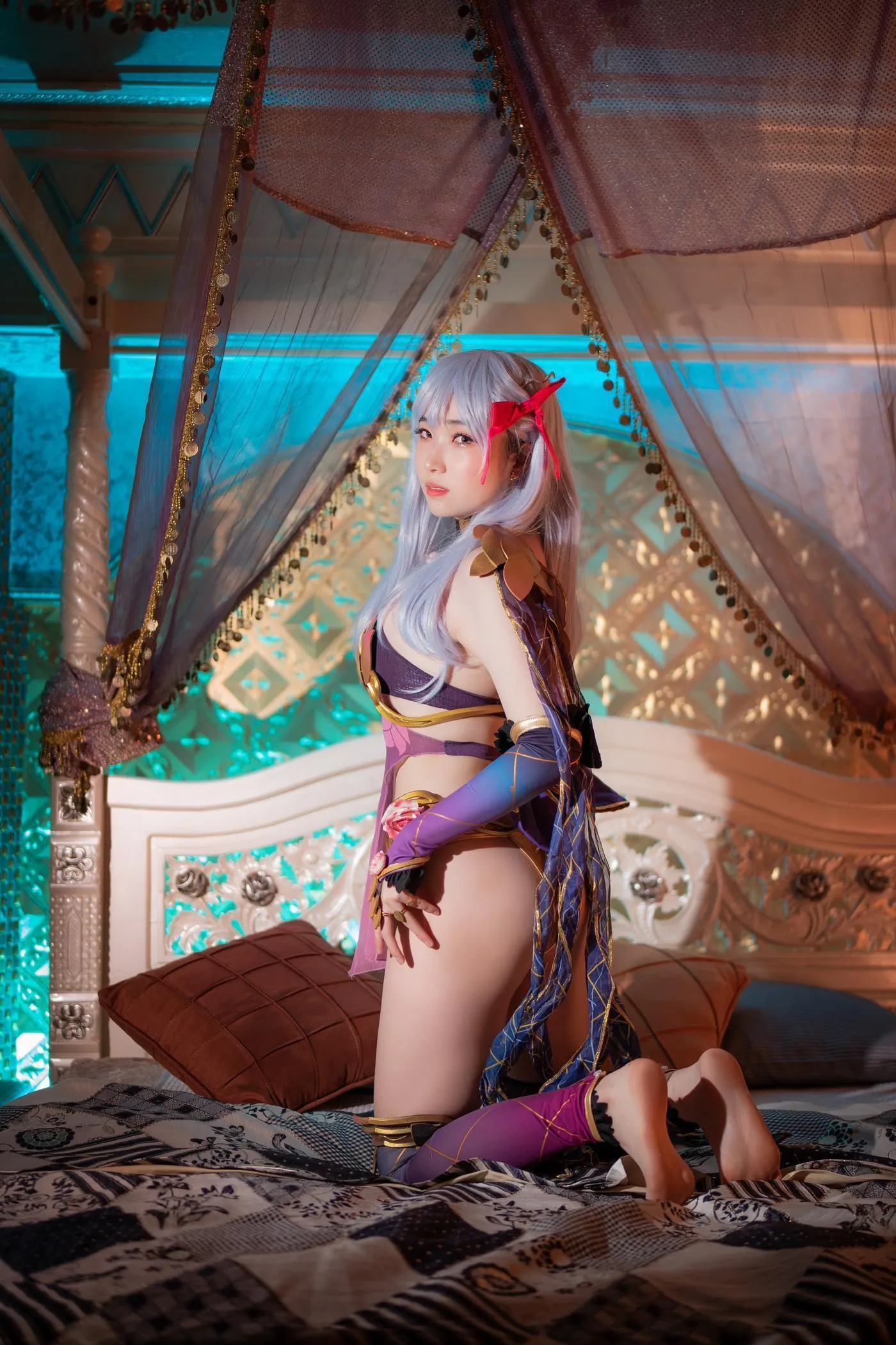 Bambi밤비 – NO.76 [CreamSoda] Cosplay Tamamo  Kama FGO [40P]插图6